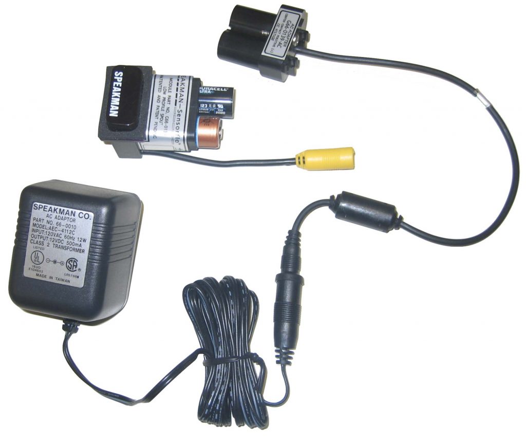 A/C adapter kit for ligature resistant sensor faucet