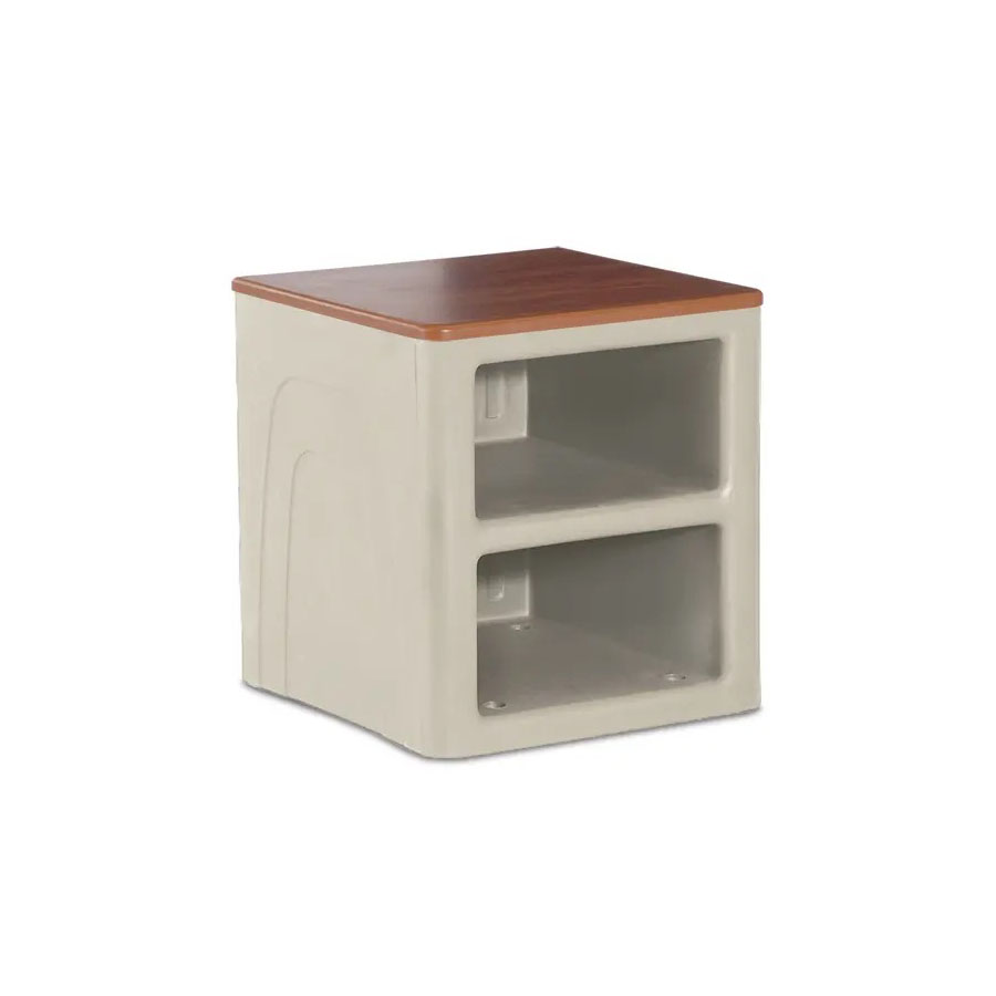 Attenda Suicide Resistant Night Stand, Sand