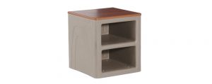 River Rock Suicide Resistant Attenda Night Stand