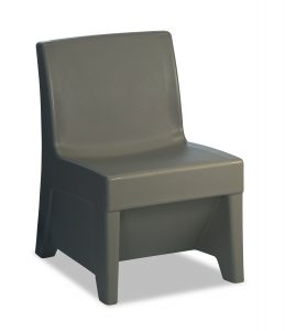 Graphite color ligature resistant chair