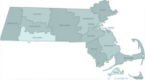 Massachusetts state with counties