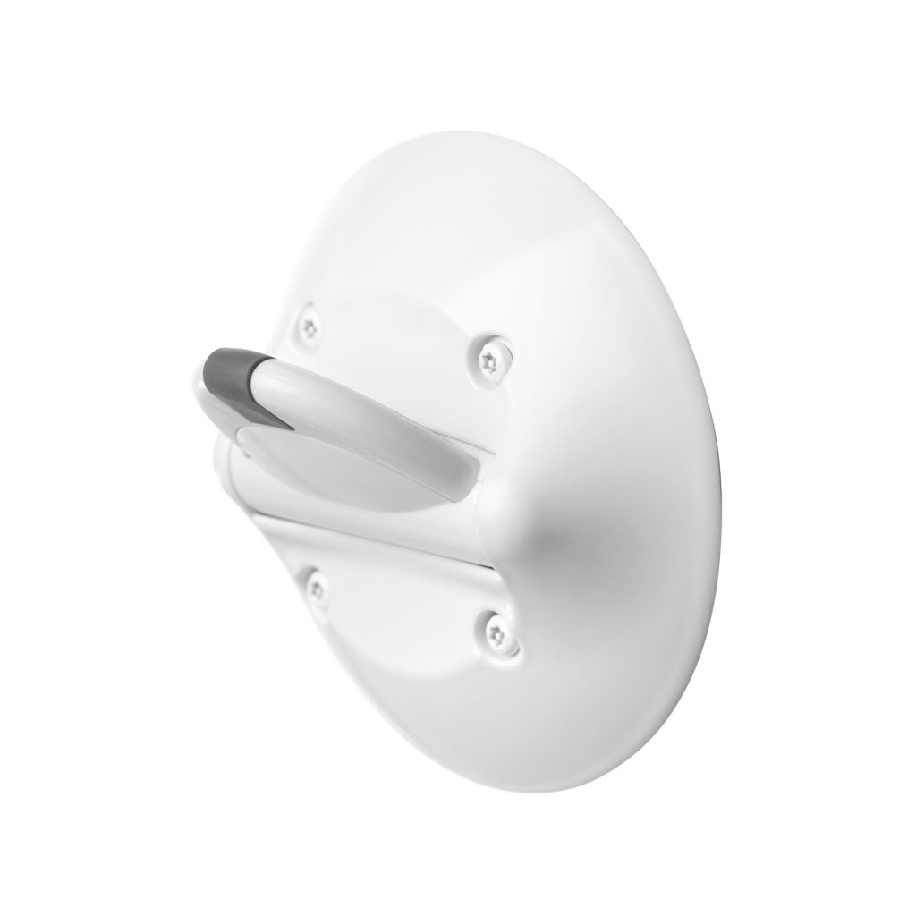 Ligature Resistant Towel Hook TH770 Angle View | Behavioral Safety Products