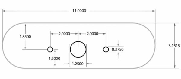 Cover Plate 8"