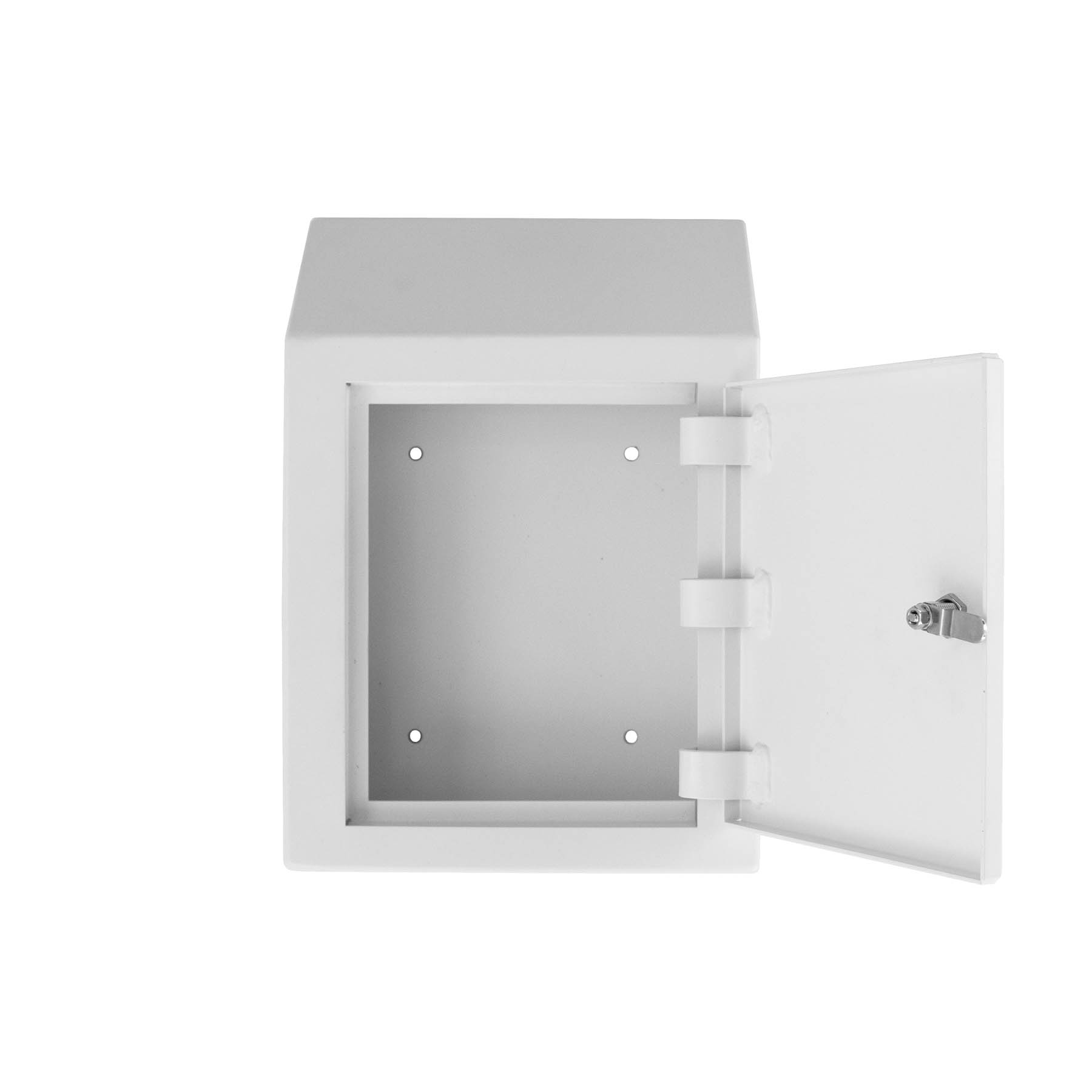 BSP-Ligature-Resistant-Small-Lock-Box-LB120-Front-View_Access-Door-Open