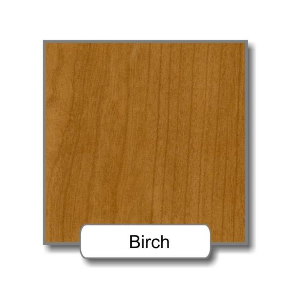 Ligature Resistant Wood Framed Stainless Steel Mirror - Image 4