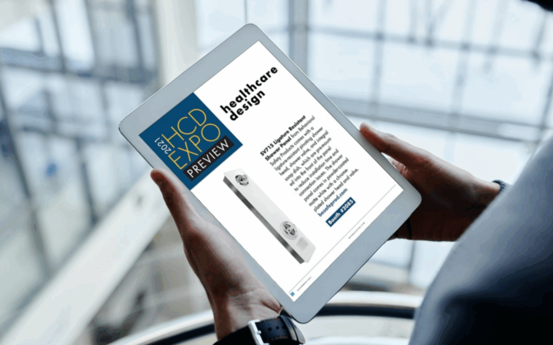 Behavioral Safety’s Shower Panel Featured in HCD Magazine